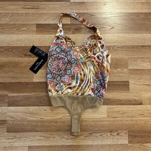 Marciano La Boheme Satin Bodysuit